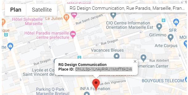 Maps Place ID RG Design